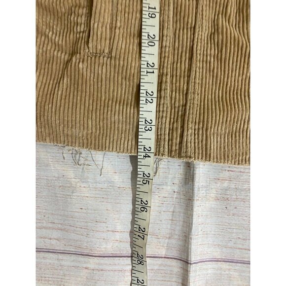 Zara Outerwear Women's Brown Corduroy Button Front Collared Jacket - Small - Picture 3 of 9